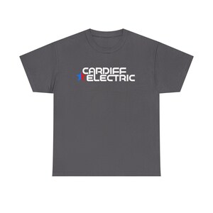Cardiff Electric, Halt and Catch Fire, Unisex Heavy Cotton Tee, Casual Graphic Shirt, Everyday Wear Tee, Gift for Him/Her image 6