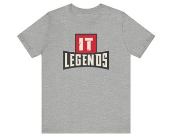 IT Legends Sysadmin Unisex Jersey-tröja - Nördig present till teknikälskare, fritidskläder, nördiga kläder