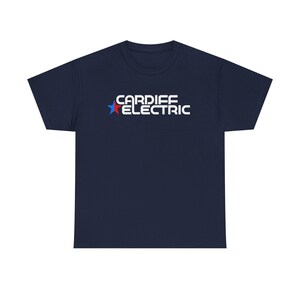 Cardiff Electric, Halt and Catch Fire, Unisex Heavy Cotton Tee, Casual Graphic Shirt, Everyday Wear Tee, Gift for Him/Her image 8