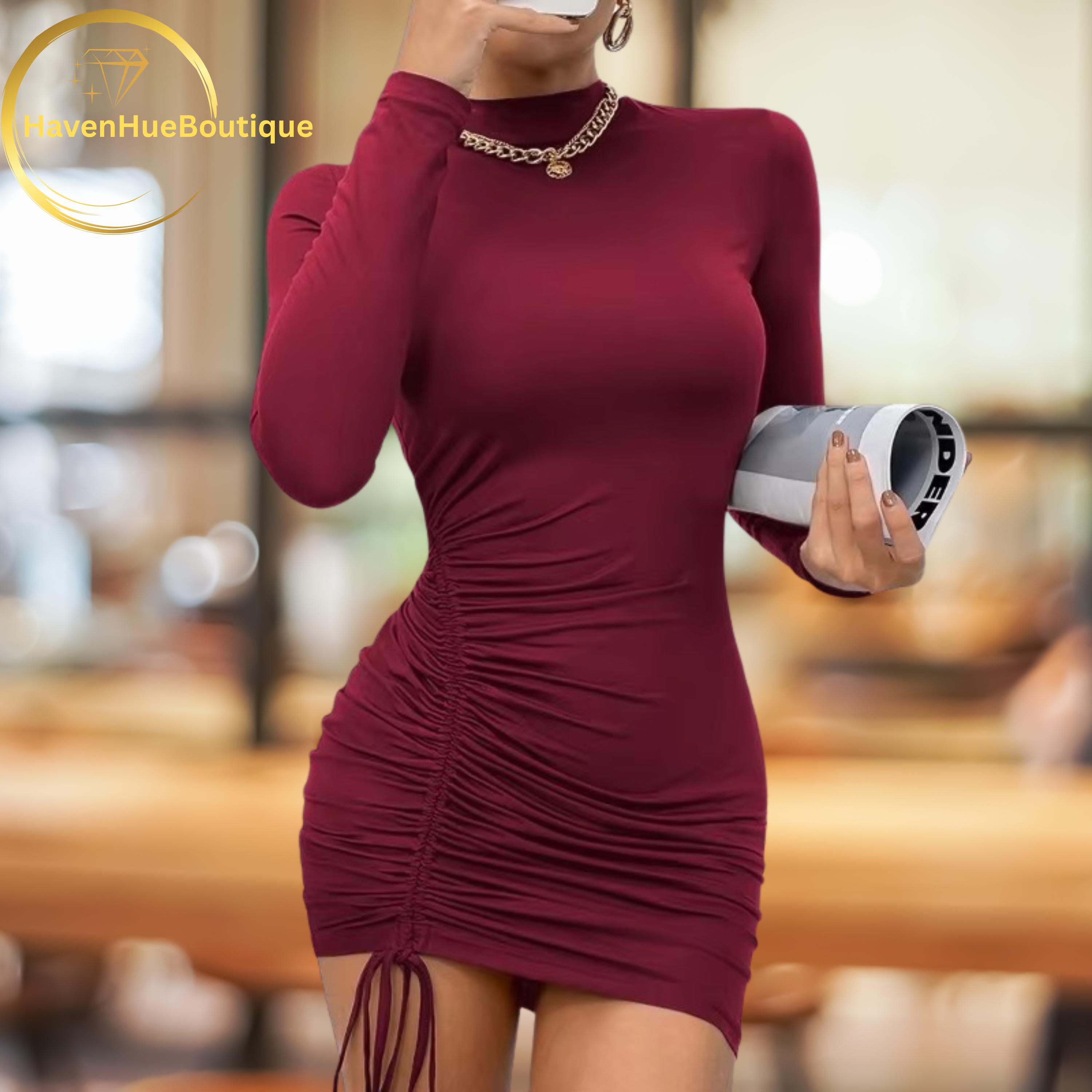 chinese dress ladies Tabitha Long Sleeve Mini Dress