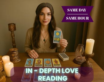 Lettura approfondita dell'amore, Tarocchi o intuizioni telepatiche, guida alla connessione profonda dell'anima