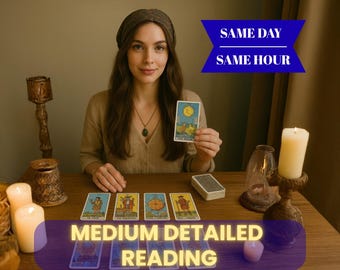 Premium Medium Medium Psychic Reading | Hellsichtig mit Geistkontakt | Selbe Stunde | Spirit Guide & Spirituell Genaues Reading