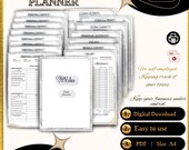 Small Business Finance & Tax Planner Bundle – Fixed Operating Costs, Income and Expense Tracking + U.S. Tax Planner (15-Page PDF)