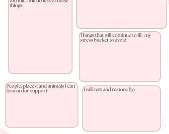 Self-Care Plan