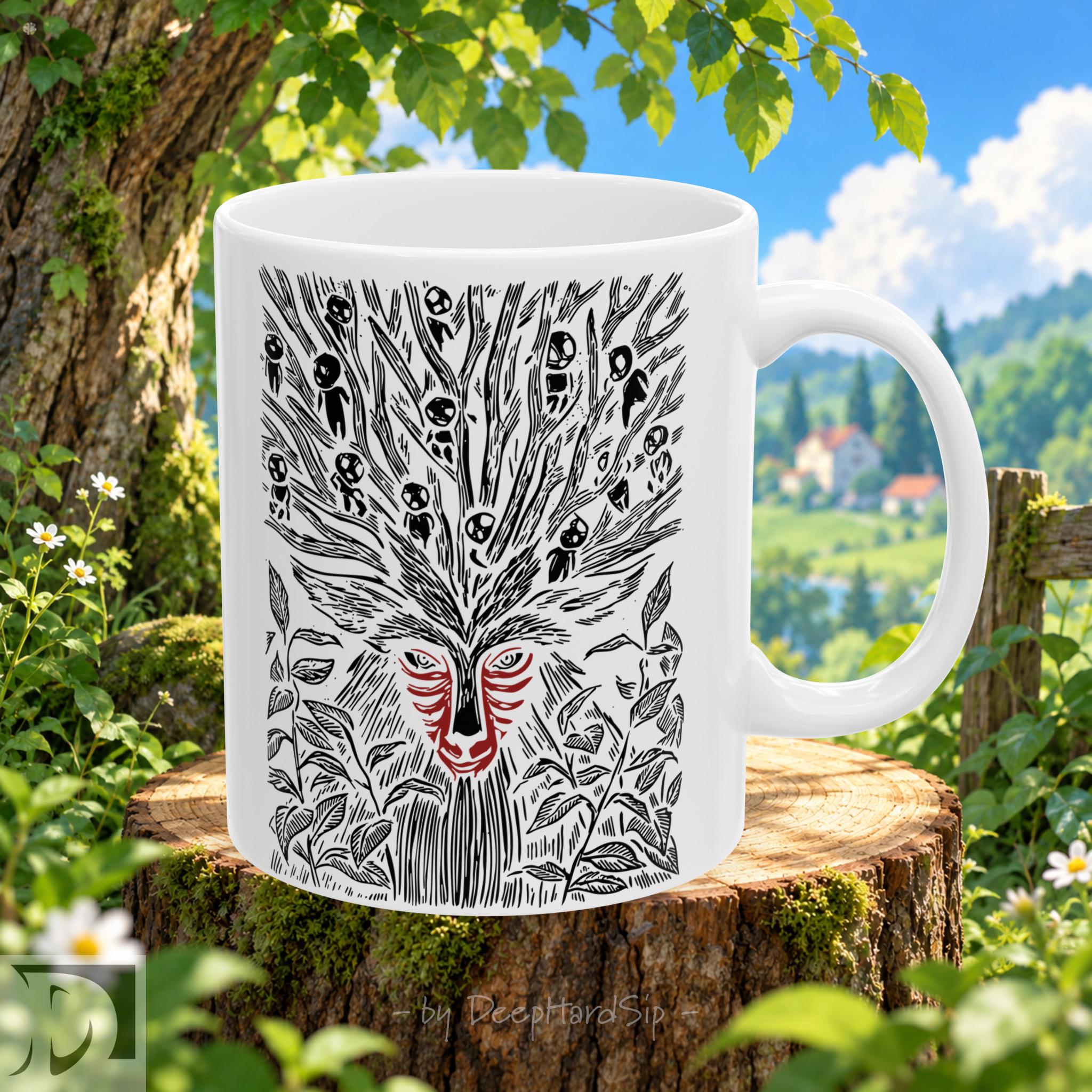 6-5 ジブリ、もののけ姫　マグカップ Princess mononoke mug - Etsy 日本