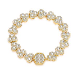 Four Leaf Clover Bracelet – Colorful Zircon, Luxury Fashion Jewelry for Women
