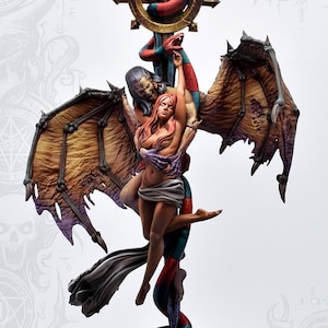 Vampirbissszene - Figur aus Resin