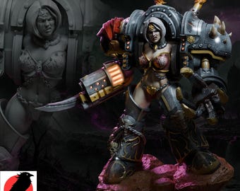 Khymera-miniatuur | Queens of the Black Empire | door Black Bird Miniatures