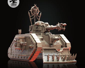 Tanque ligero de la Legión Sangrienta / Escala 28 mm / Juegos de guerra de mesa / Por Tainted Windmill
