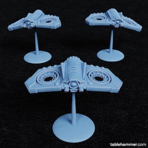 B.U.Z.Z. – Scout & Attack drones (3u) – Grimdark Vehicles | Tablehammer