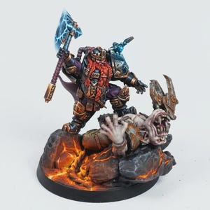 Hågen Hogslayer – Dwarf King | Federation of Tyr Miniatures | Tablehammer