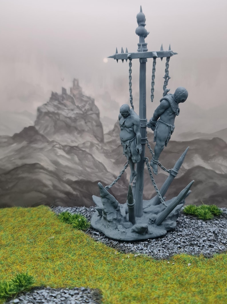 Gothic Execution Executed Villagers - Gothic Terrain for RPG & Tabletop Games | Tainted ...