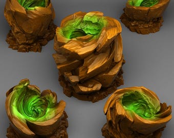 Vortex Stones – 28mm Miniature Terrain