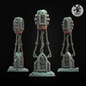 空中機雷と空飛ぶモンスター – Grimdark Terrain | Tainted Windmill