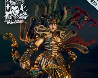 Scerastya The Great Gorgon - Unpainted Miniature