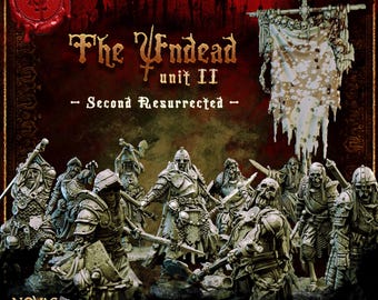Los No Muertos - Unidad II - Ecos de la Tumba – Miniaturas D&D / Novac Dawn