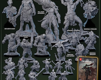 The Iron Hills Collection - Resin Miniatures