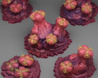 Organic Mushrooms – 28mm Miniature Terrain