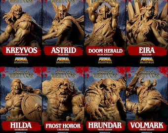 Winterfall Bundle | Resin Miniatures | by PRIMAL Collectibles
