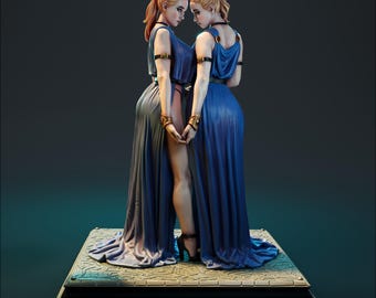Twins Resin Miniature