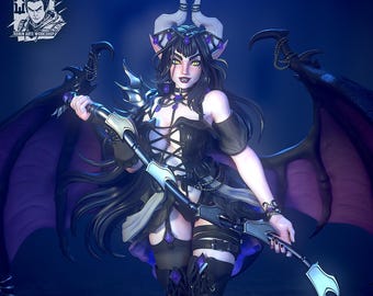 Succubus Lileth Miniature by Ronin Arts Workshop