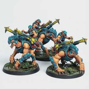 Cavalleria pesante Tribarell (3u) / Miniature Toorts / Tablehammer