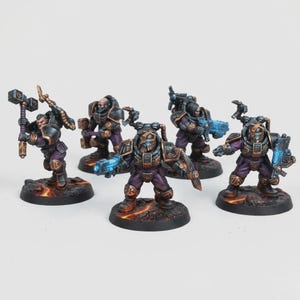 Space Dwarves Legionaries (5u) | Federation of Tyr Miniatures | Tablehammer