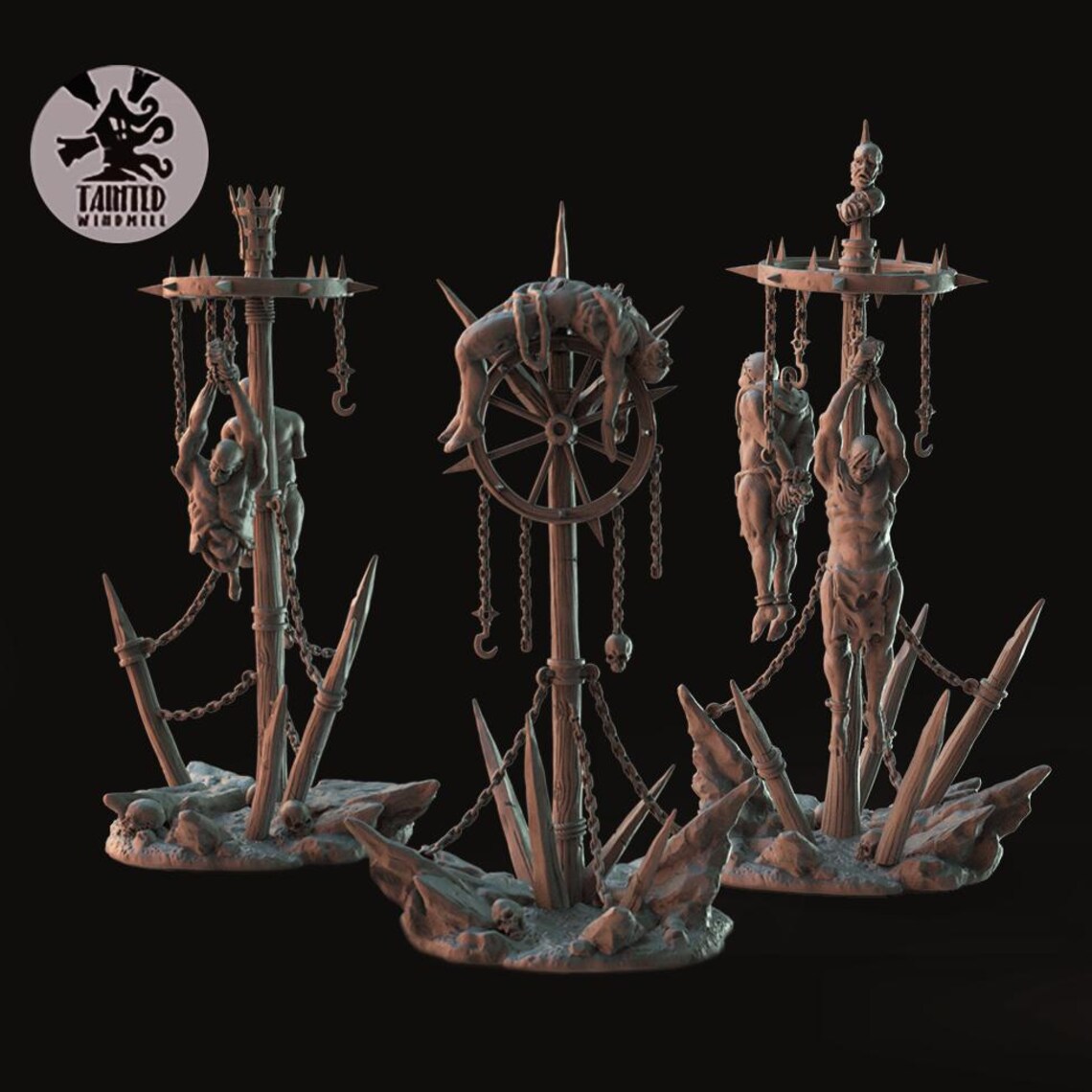 Gothic Execution Executed Villagers - Gothic Terrain for RPG & Tabletop Games | Tainted ...