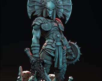 Avenging Nun - Resin Miniature