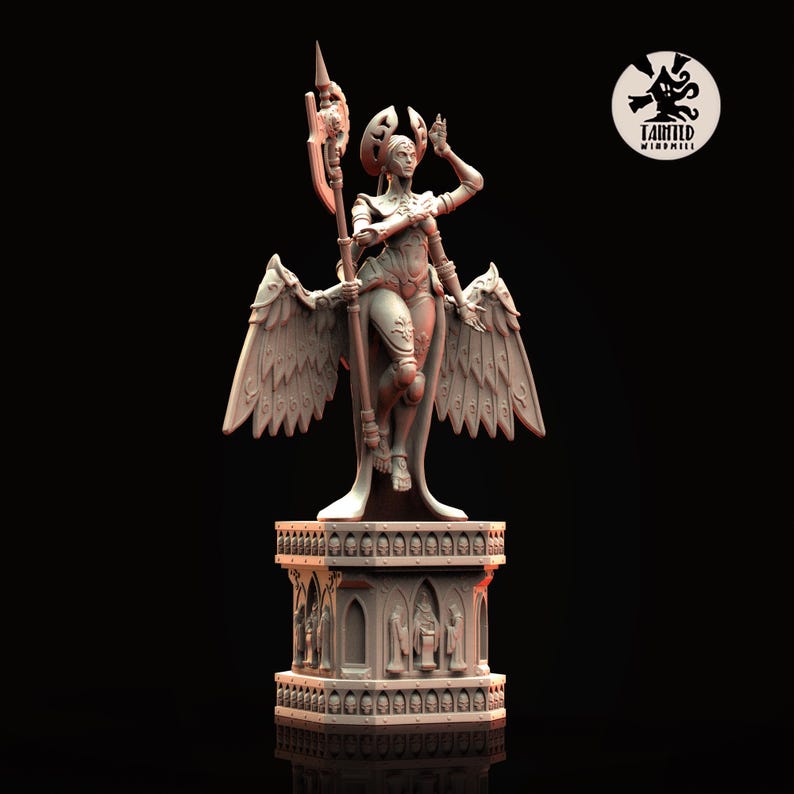 One Winged Angel Figure Winged Chaos Angel Statue | Multiple Variations | Wargaming | by ...
