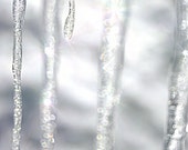 Christmas,  White, Winter, Ice, Ice Icicle, Snow,  Gray, Silver, Spring,  Nature Photography, Blue, Metallic