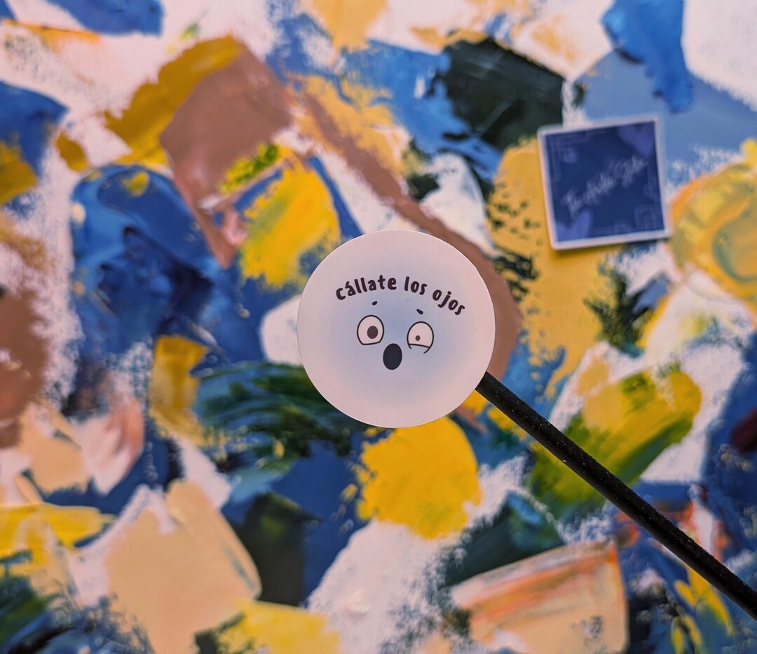 Callate Los Ojos Sticker - Etsy