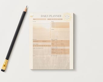 All in one - Daily Planner Template