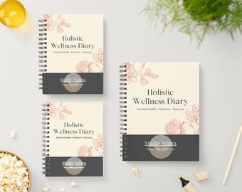 31 Page - Monthly Holistic Wellness Diary