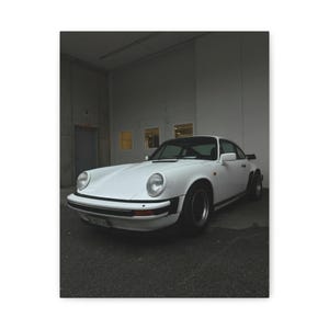 Vintage Porsche Wall Art Classic Car Photography Print Retro Sports Car Poster Automotive Garage Decor