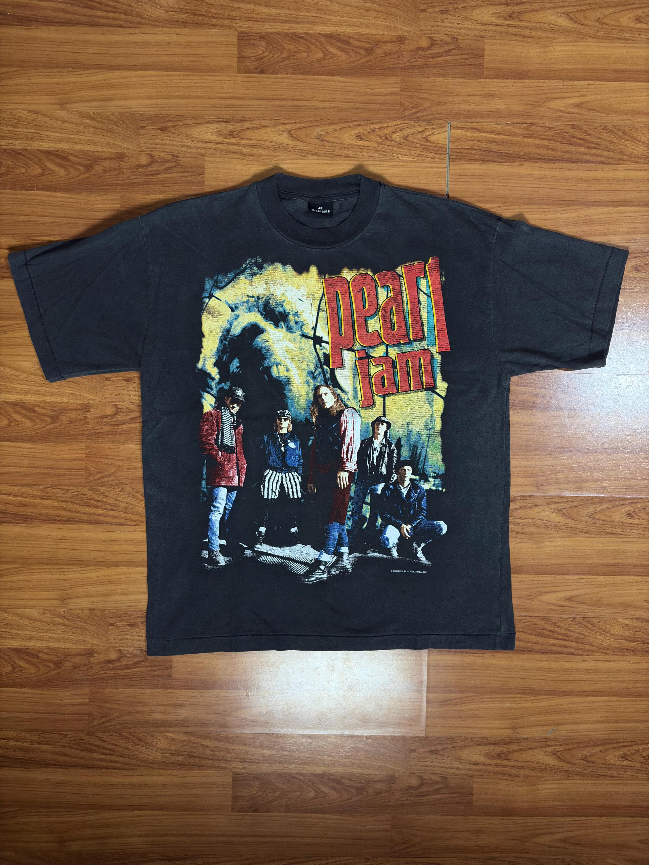 Pearl Jam Tシャツ アートワーク付き Pearl Jam Tシャツ アートワーク付き バンドTシャツ,通販 パール