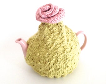 Rosy Organic Cotton Tea Cozy