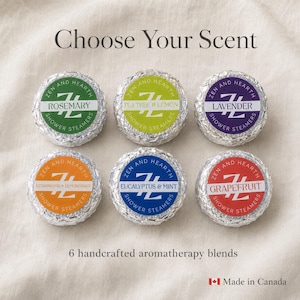 Handmade Aromatherapy Shower Steamers | Choose Your Scent, Stress Relief Bombs