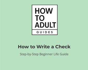 Cómo escribir un cheque: Guía paso a paso de habilidades para la vida para principiantes (PDF imprimible)