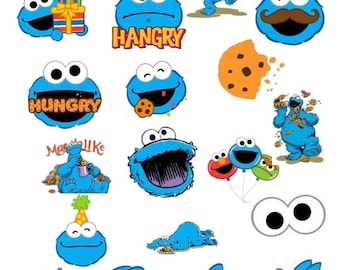 Arquivos PNG do monstro dos biscoitos
