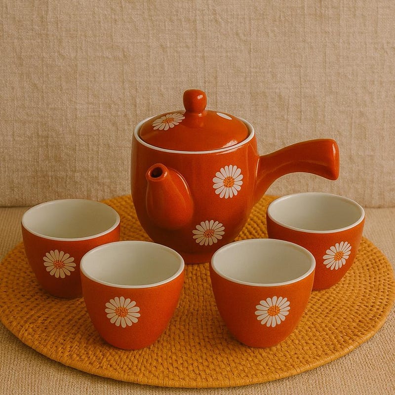 Daisy Tea Pot - Etsy