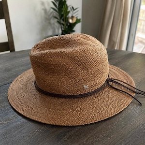 Magid Hats Brown Wide-Brim Hat with moldable wire edge one size New Arrivals - Magid Hats – Magid NYC main image 2