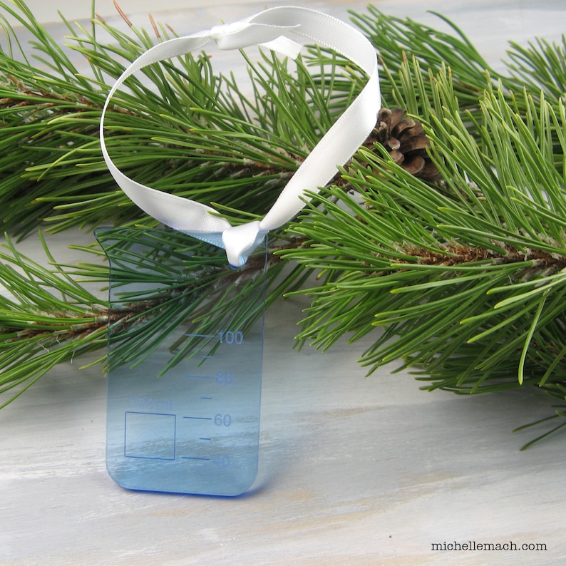 Science Beaker Ornament Gift for Teacher Scientist in Etsy