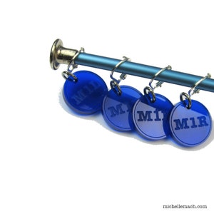 Colorful Stitch Markers - M1L, M1R (Set of 4)  - Knitting Gift