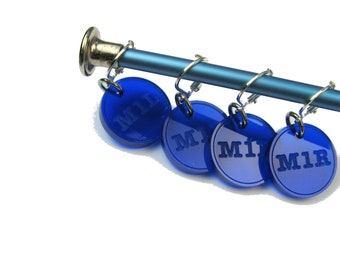 Colorful Stitch Markers - M1L, M1R (Set of 4)  - Knitting Gift