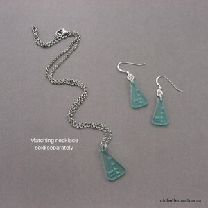 Science Flask Earrings: Chemistry or Biology Gift bild 6