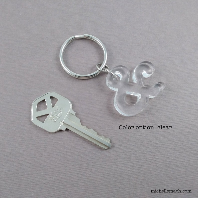 Ampersand Keychain for Language Lover image 6