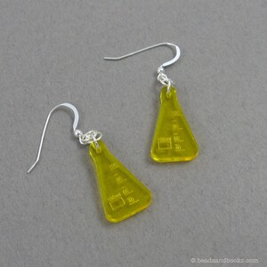 Science Flask Earrings: Chemistry or Biology Gift bild 4