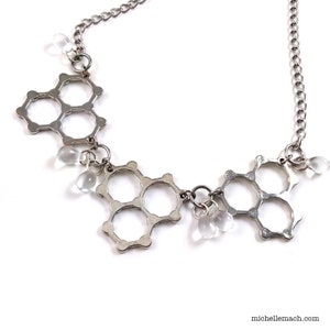 Water Molecule Necklace image 3