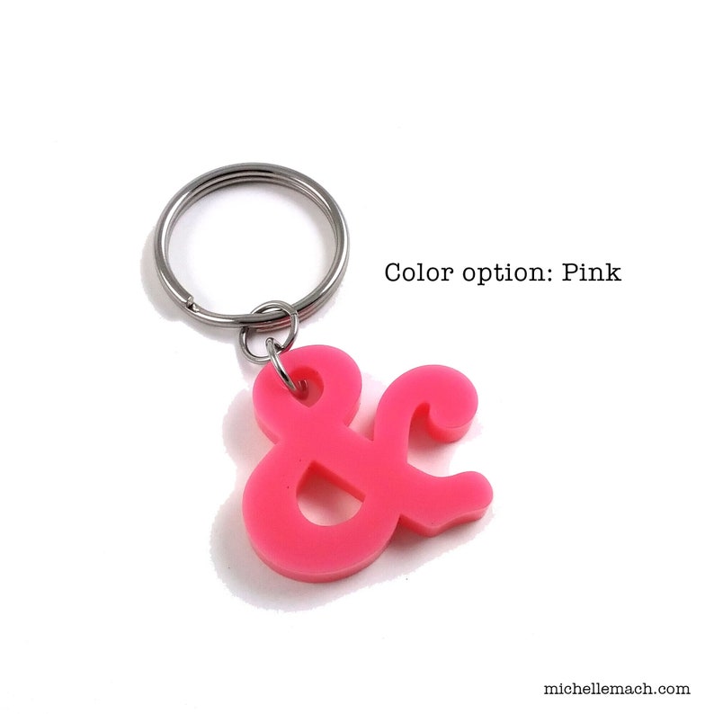 Ampersand Keychain for Language Lover image 10